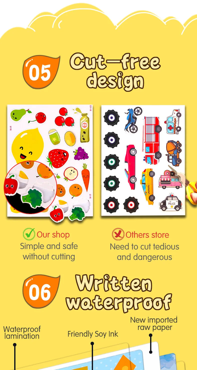 Montessori Busy Book For Kids 2 3 4 Years Preschool Kids Learning Toys Toddlers Activity Book Montessori Baby Toys Book