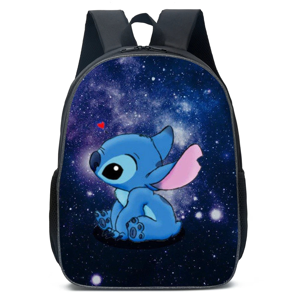 MINISO Lilo & Stitch Angel Cosplay Costume Backpack Computer School Bag Xmas Gift