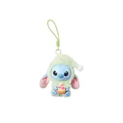 Miniso Stitch Eat Something Before Sleep Series Blind Box Plush Vinyl Toys Cute Doll Replica Mystery Box Bag Pendant Decor Gift