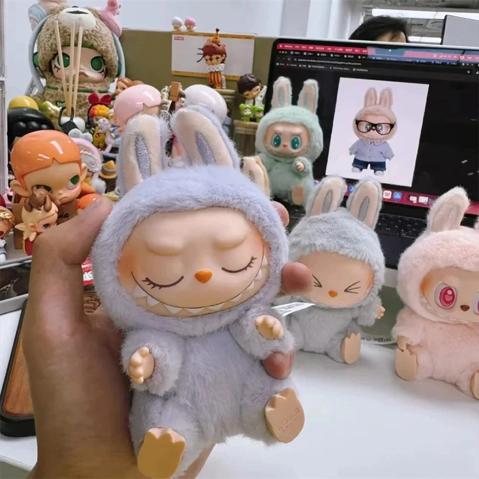 For Popmart Labubu The Monsters Serie Blind box Manga Figurine Collection Cute Doll Collect Desktop Decoration Birthday Gifts