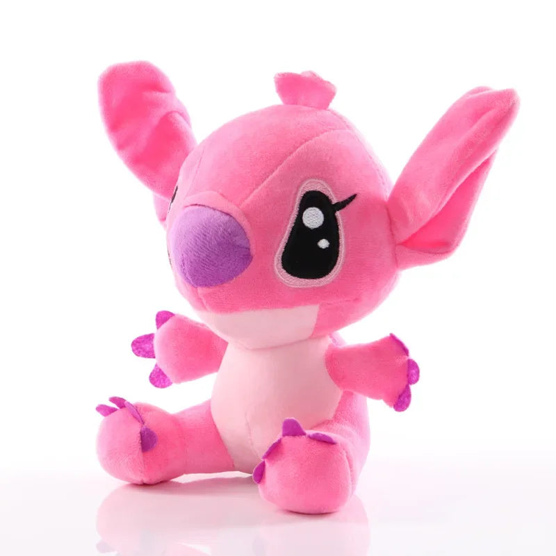 2024Disney 20cm Limited Edition Cloth Fleece Stich Colourful Stuffed Doll Cute Stitch Plush Anime Kid Birthday Gift Children Toy