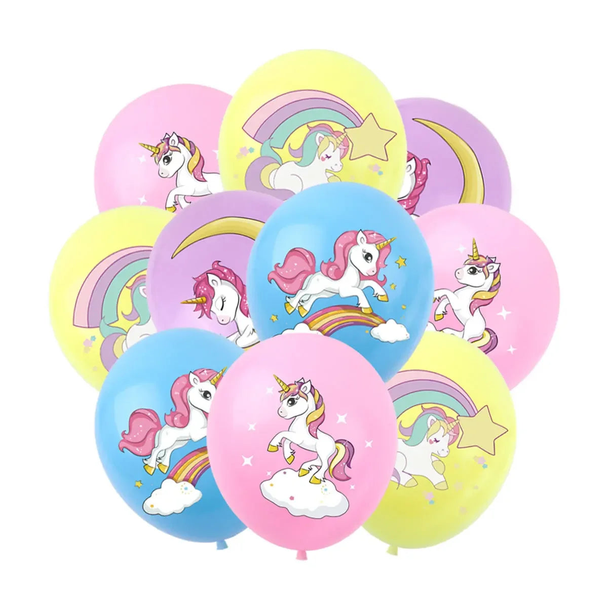10pcs Rainbow Unicorn Parti Slap Bracelets Gift Rainbow Unicorn Bracelets Girls Happy Rainbow Unicorn Theme Birthday Party Decor