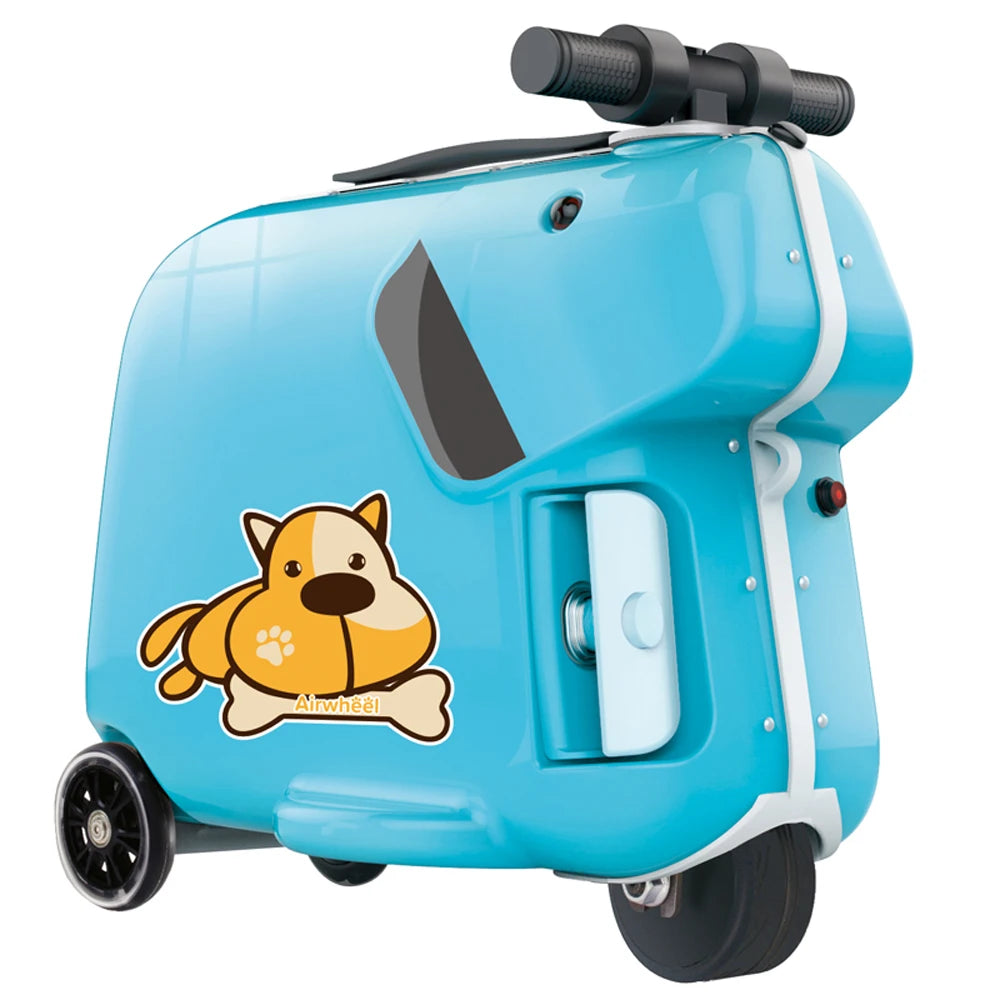 Airwheel SQ3 Kids Suitcase Travel Suitcase Luggage Wholesale Lightweight Kids Travel Trolley Bags Vintage Spinner Rolling Girls