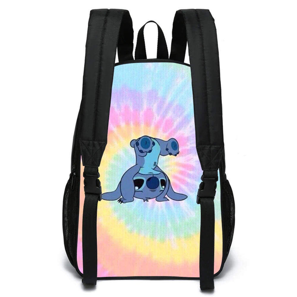 MINISO Lilo & Stitch Angel Cosplay Costume Backpack Computer School Bag Xmas Gift