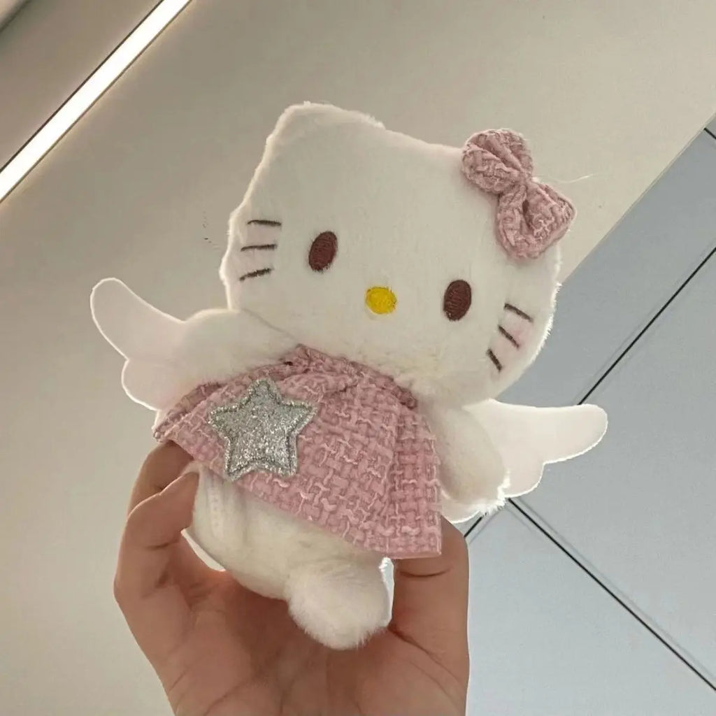 Hello kitty Keychain Toys Anime Peripherals Cute Girls Pendant Cartoon Women Bag Decoration Serie Gift Children Birthday Gifts