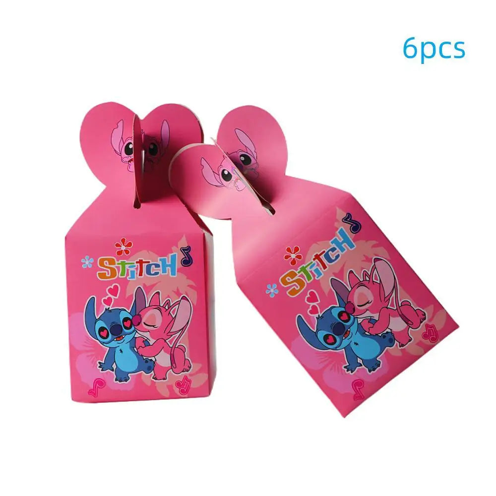New Lilo&Stitch Birthday Party Supplies Baby Shower Girl's Favorite Digital Cartoon Balloon Set Backdrop Holiday DIY Decoration