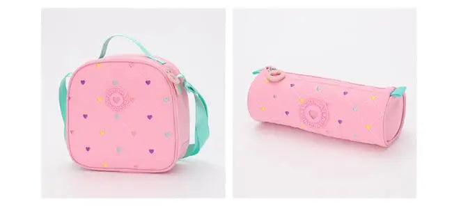 Rolling Backpack for Girls School Backpack with wheels Girls Travel Backpack Suitcases with Wheels Kids Backpack with Lunch Box