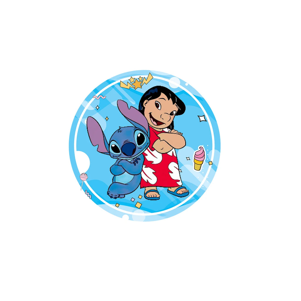 Stitch Decoration Birthday Girl Boy Tableware Set Tablecloth Candy Bag Foil Balloon Backdrop Kids Lilo and Stitch Party Supplies