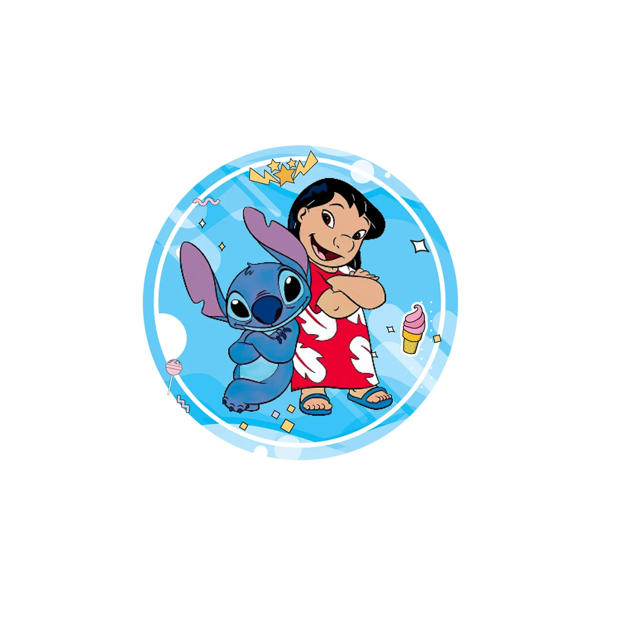 Stitch Decoration Birthday Girl Boy Tableware Set Tablecloth Candy Bag Foil Balloon Backdrop Kids Lilo and Stitch Party Supplies