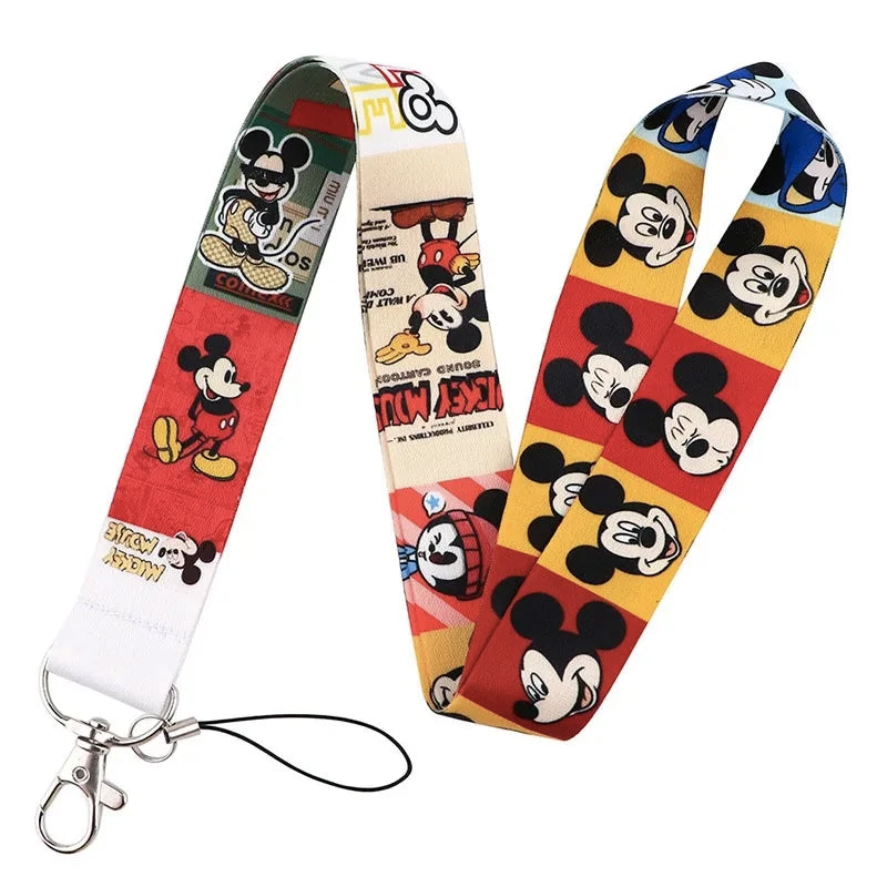 Cartoons Stitch Mickey Minnie Style Mobile Phone Lanyard Boys And Girls Cute Stitch Mobile Phone Straps