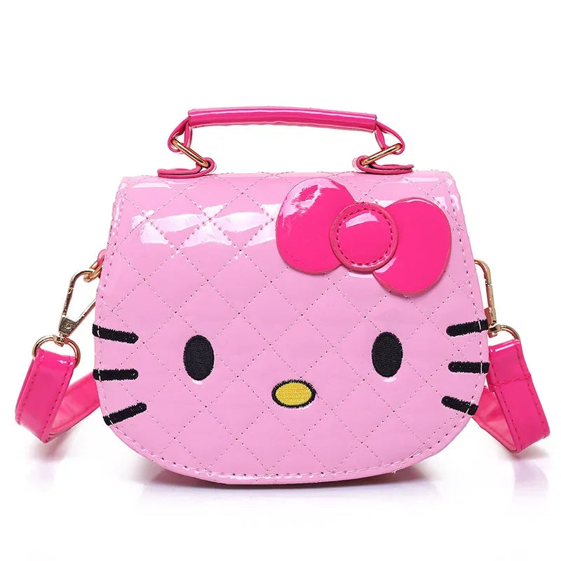 New Hello Kitty Girls Shoulder Bags Cute Cartoon Waterproof Messenger Bag Fashion Kids Anime Handbag Gifts Birthday Gifts