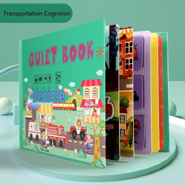 Montessori Busy Book For Kids 2 3 4 Years Preschool Kids Learning Toys Toddlers Activity Book Montessori Baby Toys Book