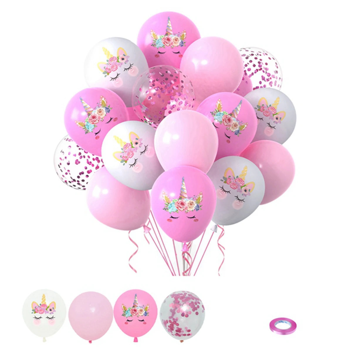 Unicorn Balloons Party Supplies Latex Balloon Kids Cartoon Animal Horse Float Globe Baby Shower Unicorn   Birthday Party Decors