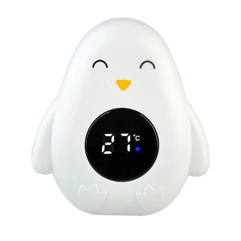 Cartoon Digital Thermometer LED Display Water Temperature Meter Safety Floating Toy for Kids Baby Bath Thermometer