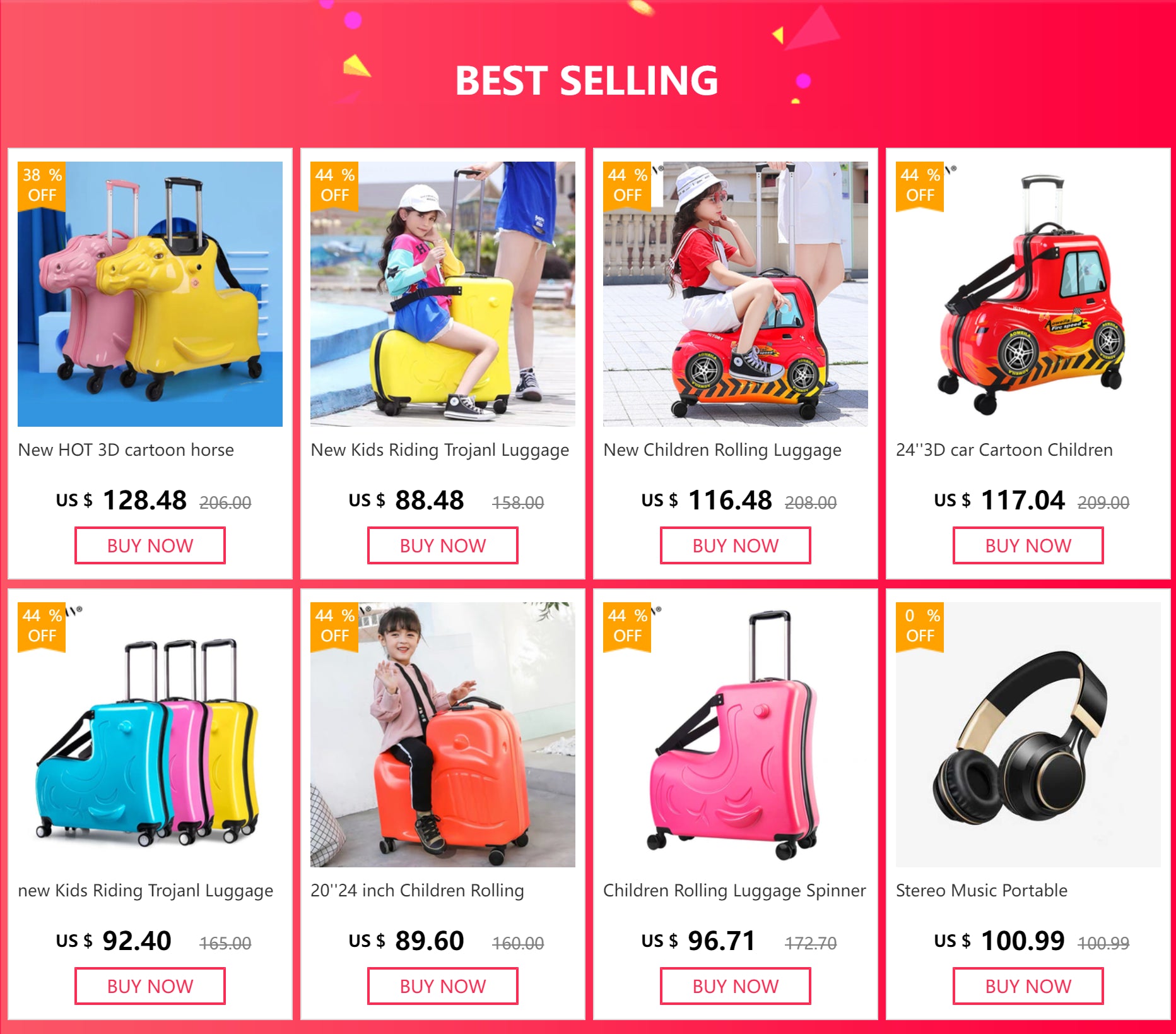 New Kids Riding Trojanl Luggage Hot Boys Girls Travel Trolley Alloy Children Sitting Rolling Luggage Suitcase Spinner Wheels
