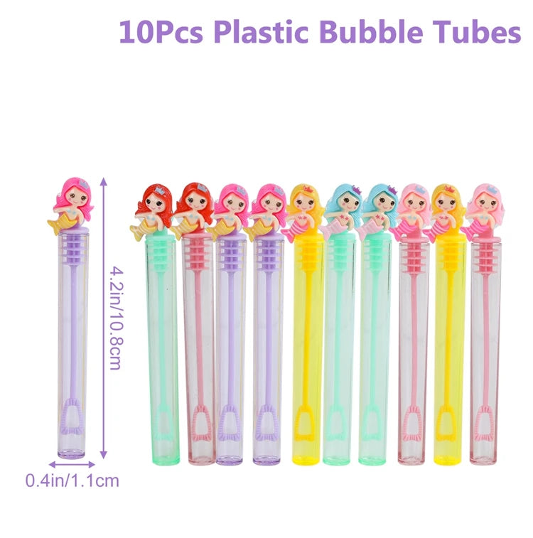 Dinosaur Bubble Tube Soap Bottle Mermaid Birthday Party Decoration Wedding Guests Gifts Baby Shower Kids Toys Favors Kids Toys