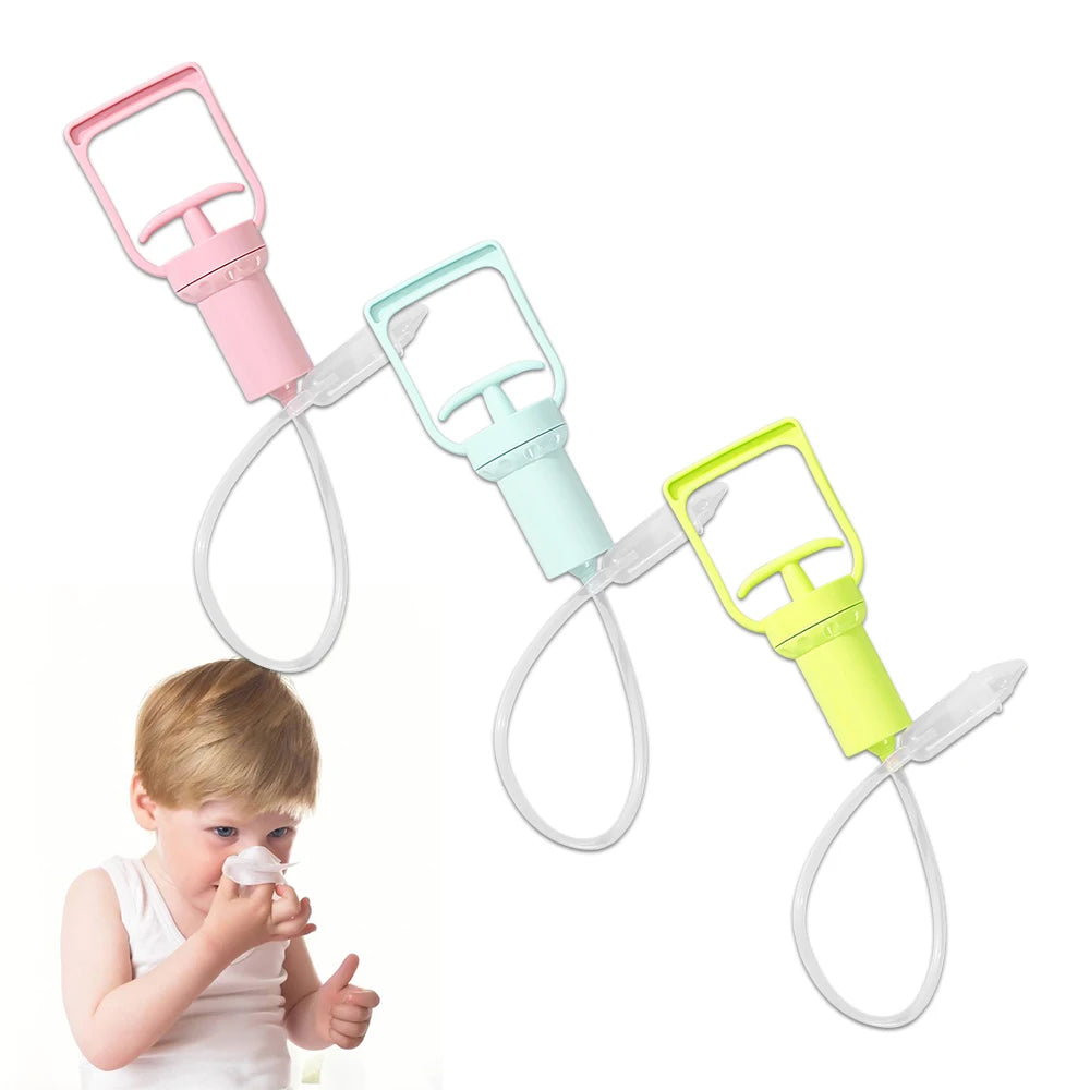 Nasal Aspirator for Baby, Nasal Congestion Relief Nose Cleaner Nose Cleaning Tweezer for Babies Infants and Toddlers Boys Girls