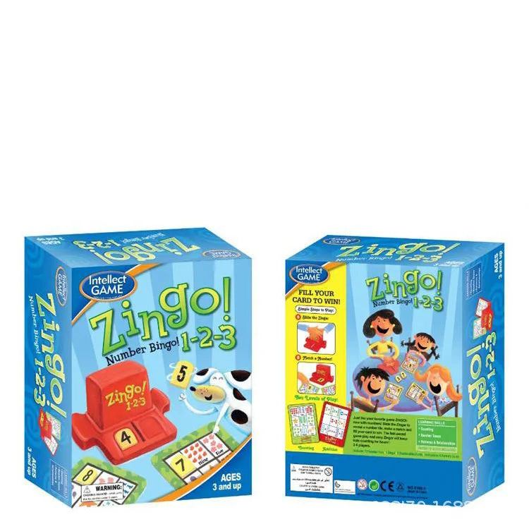 Card Game for Kid Early Education Puzzle Children's Bingo  Age 4 and Up - One of The Most Popular Board Games
