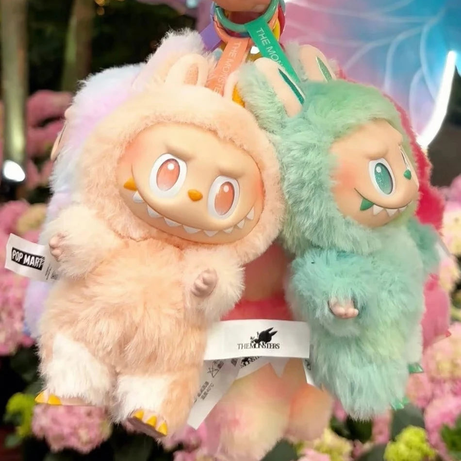 1-7pcs NEW abubu The Monsters V3 Series Blind Plush Box, Vinyl Base Toy, Animated Characters, Mysterious Surprise Box, Keychain