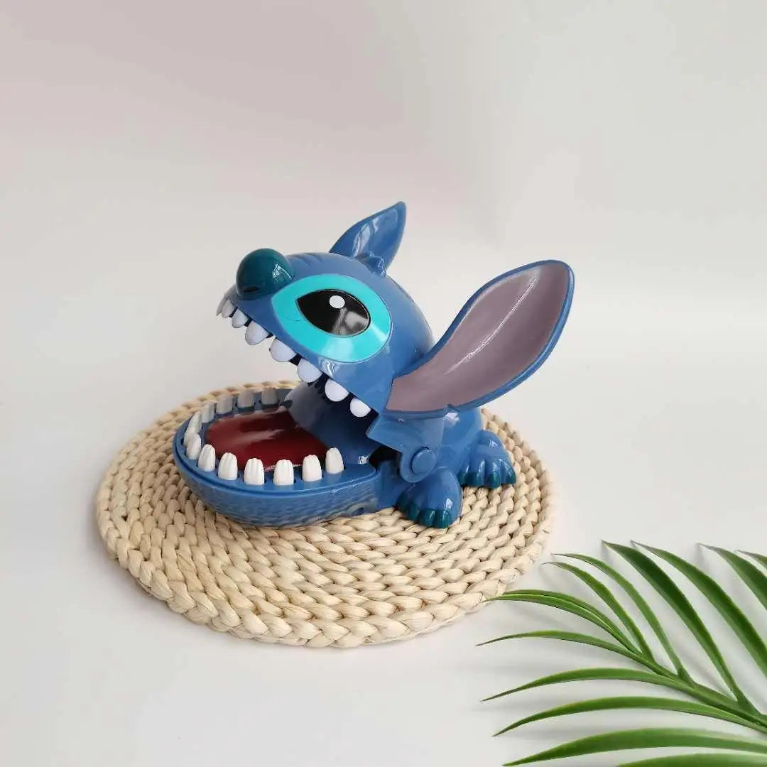 Stitch Crocodile Biting Fingers Toy Lilo & Stitch Stress Reliever Toy Anime Child Game Spoof Reunion Tricky Toy Wholesale