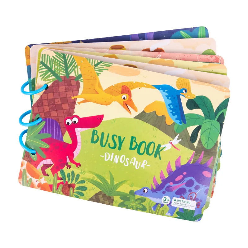 Montessori Busy Book For Kids 2 3 4 Years Preschool Kids Learning Toys Toddlers Activity Book Montessori Baby Toys Book
