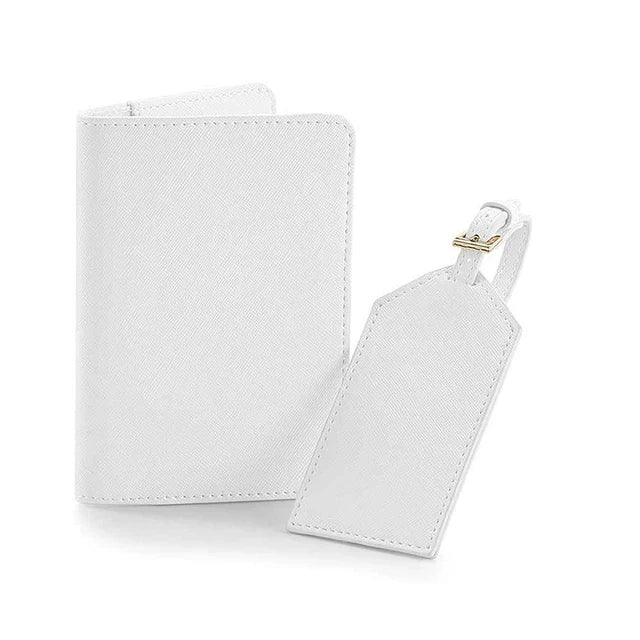 Personalized Passport Holder Leather Luggage Tag Travel Wallet Set Custom Bridesmaid Gifts Proposal For Her Christmas Gifts