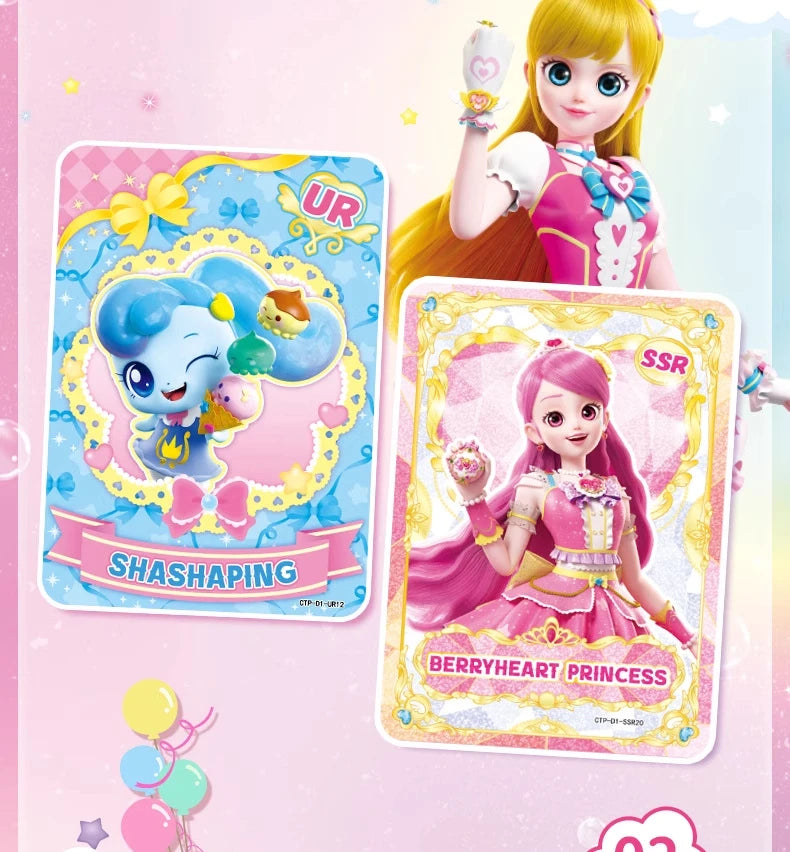 Kawaii Catch Teenieping  Teenieping Collection Card Mysterious Box Classic Tr Card Blind Box Colored Christmas Gift For Kids Toy