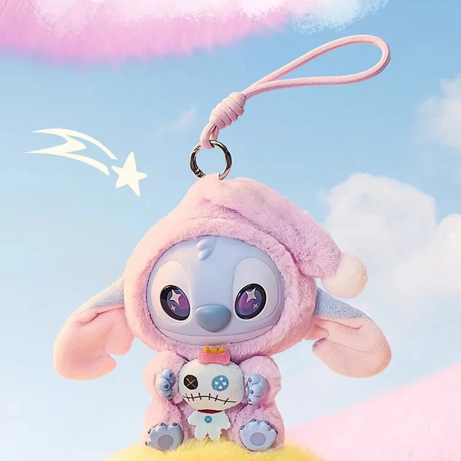 New Stitch Eat Something Before Sleep Series Plush Blind Box Vinyl Toys Cute Doll Mystery Box Bag Pendant Decor Gift