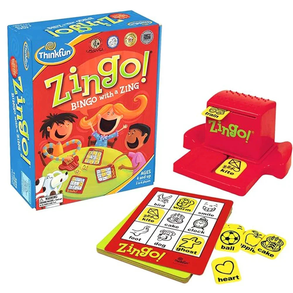Card Game for Kid Early Education Puzzle Children's Bingo  Age 4 and Up - One of The Most Popular Board Games