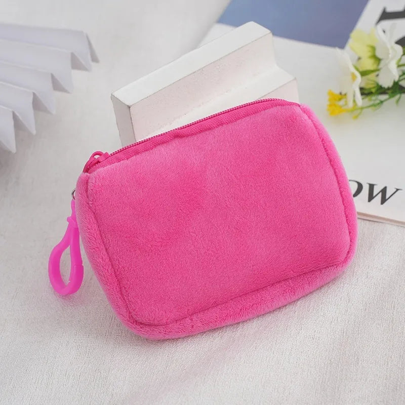 Lilo Stitch Kids Anime Plush Coin Purse Girls Boys Cute Mini Wallet Cartoon Moneybag Kids Storage Bag Pendant Birthday Gifts