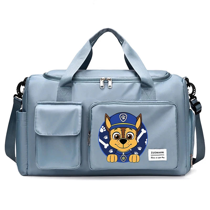 PAW Patrols Kids Large Capacity Traveling Bag Children Anime Printed Duffel Bags Boy Girl Cartoon Cute Luggage Handbag Gift 2024