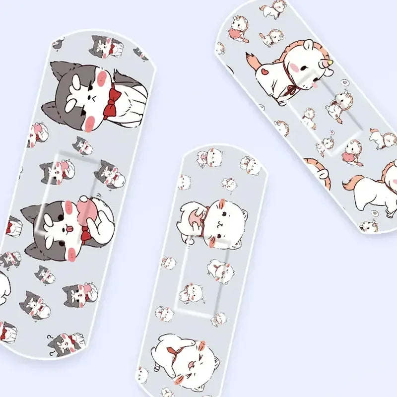 120 Pcs Cartoon Band Aids Cute Children Breathable Waterproof Bandage Medical Ok Bandages Hemostatic Patch Baby Care Supplies