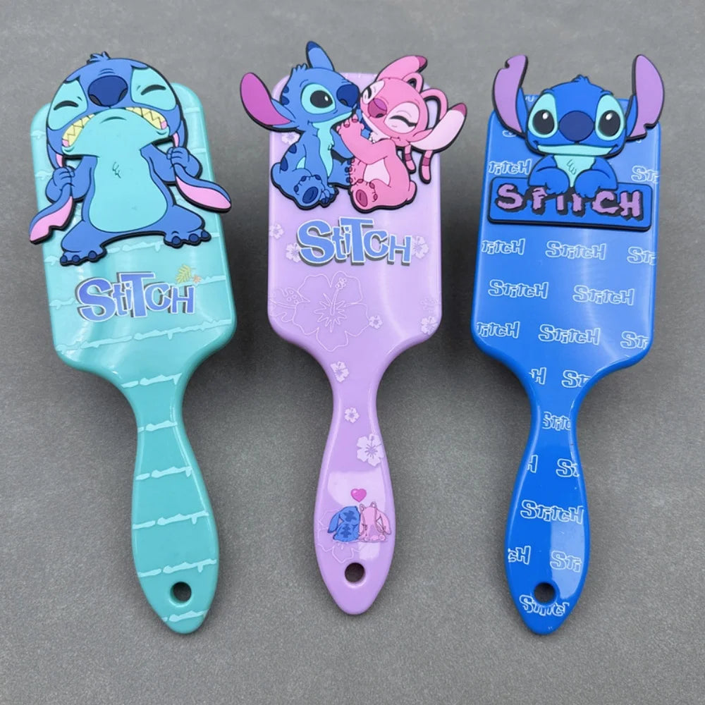 Stitch Comb Series Cartoon needle around Air cushion massage comb for Kids Girl student comb gift