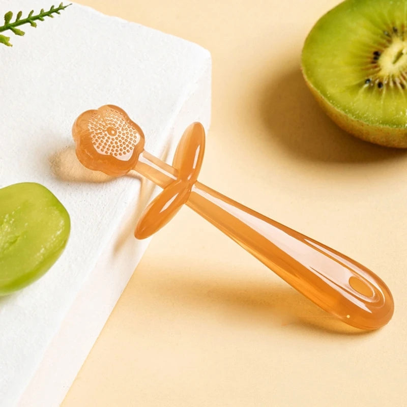3 Pcs Baby Toothbrush Soft Silicone Kids Training Toothbrush Boys Girls Molar Tooth Brush Children Dental Oral Care Tooth Brush