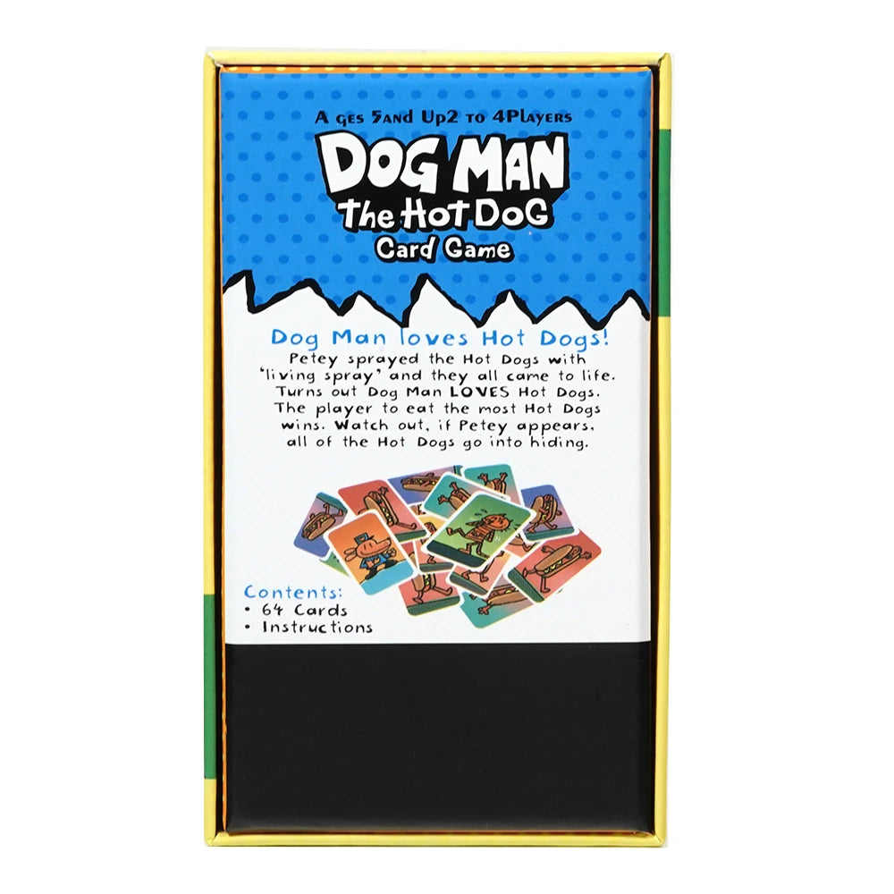 Dog Man Hot Dog Card Game The Fast and Frenzied Collection Game for Kids Featuring Art from the Dog Man