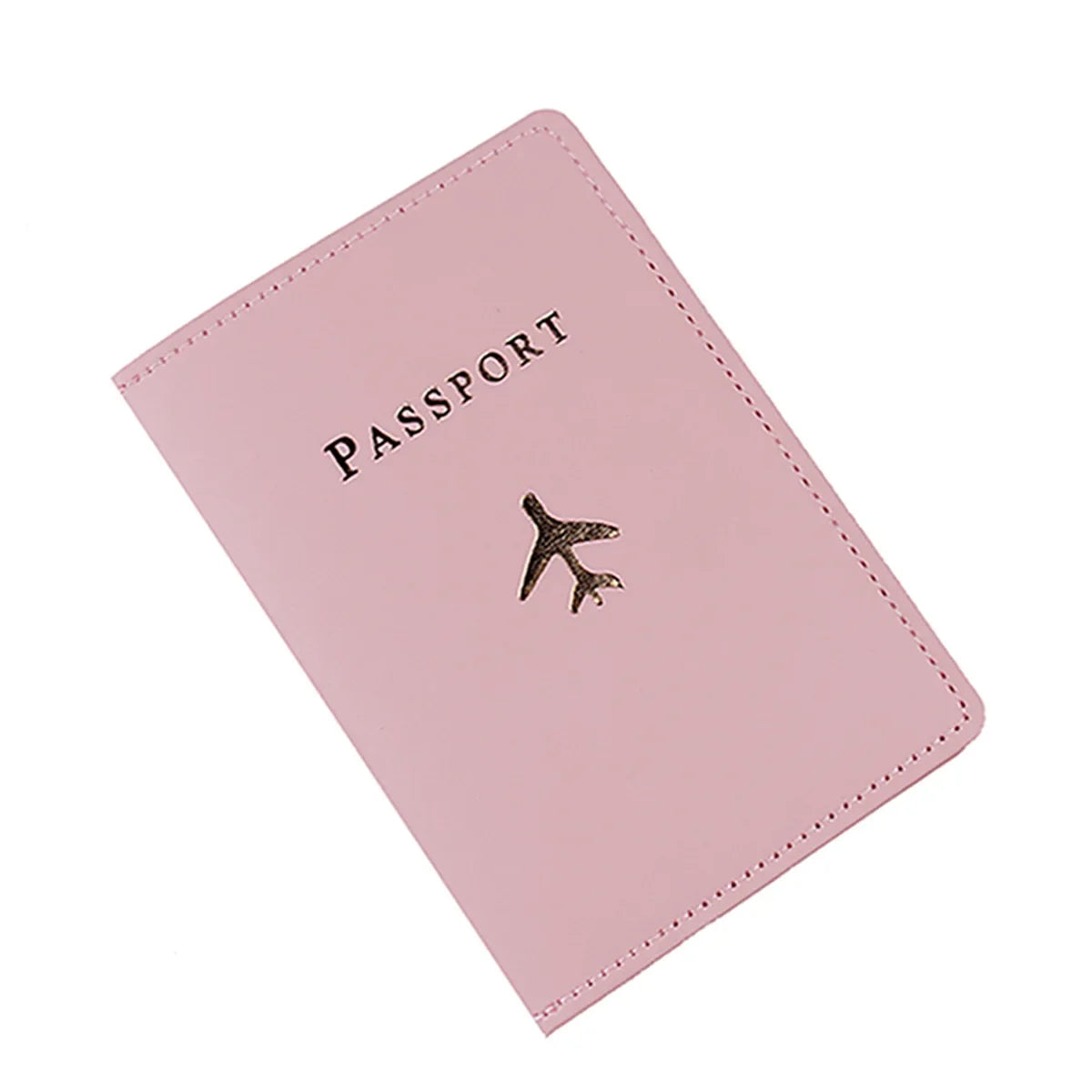 Airplane Passport Cover Women Men Travel Passport Case Pu Leather Fashion Passport Wallet Purse Girl Passport Credit Card Holder