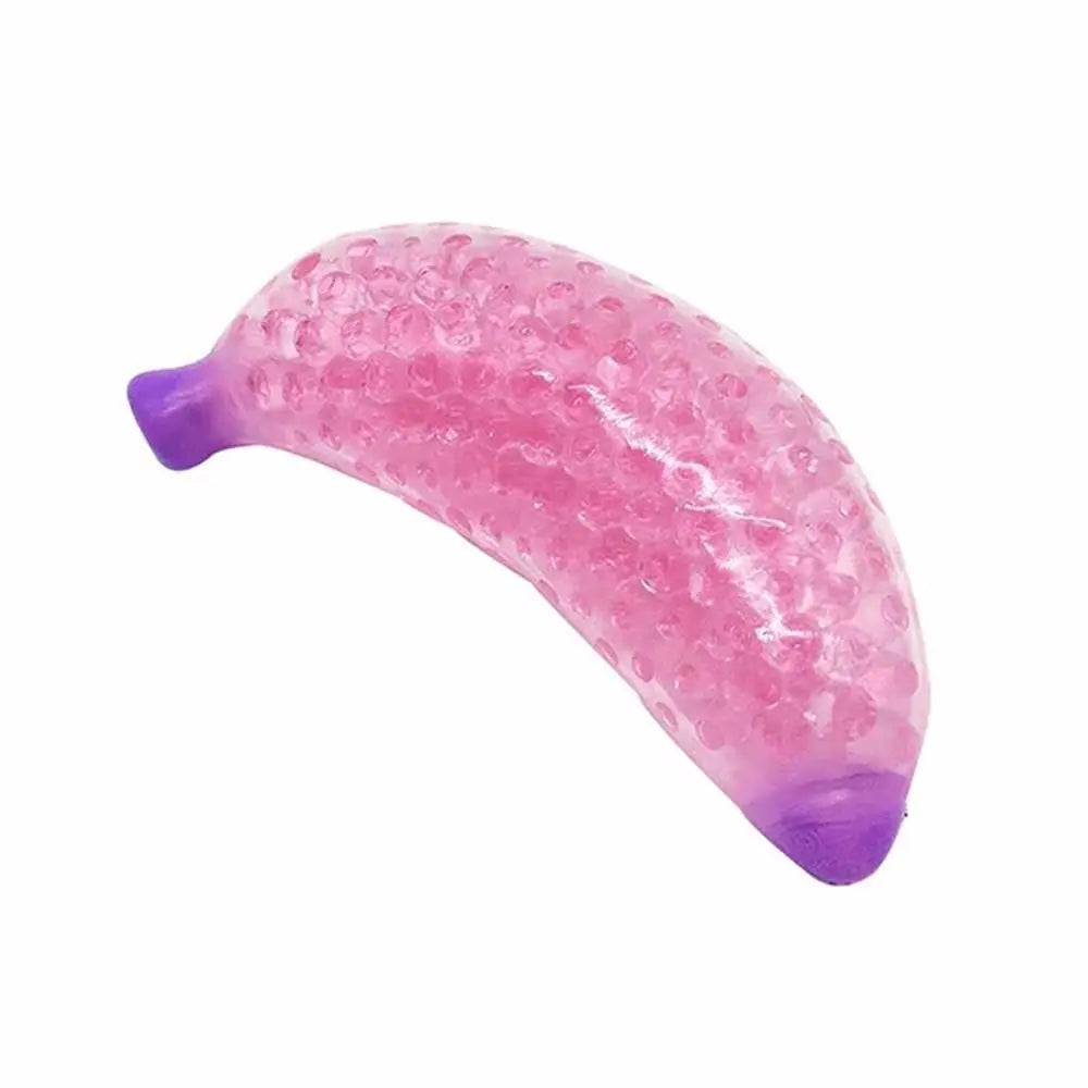 Funny Kids Fidget Toys Anxiety Toy Squeeze Toys Scented Bead Stress Reliever Simulation Fruit Banana Mini Ball Toy Sensory Toy