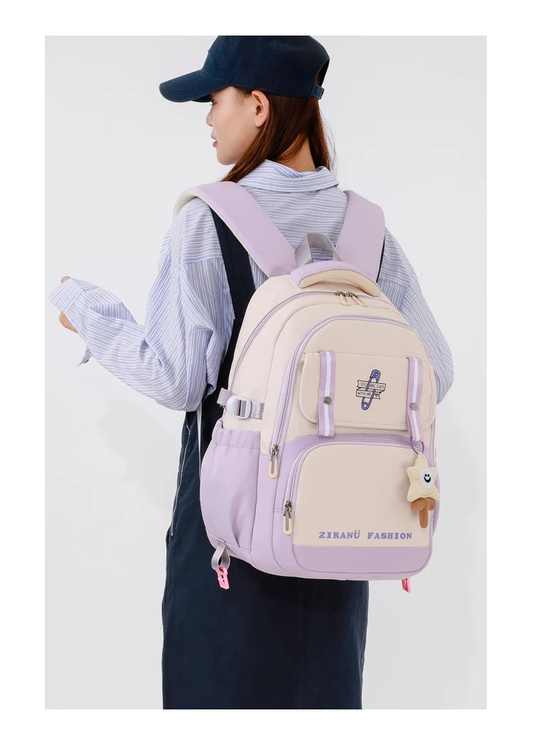 School Backpack with wheels Rolling Backpack for Girls Kids Student Wheeled Backpack Trolley School Bag Travel Trolley Luggage