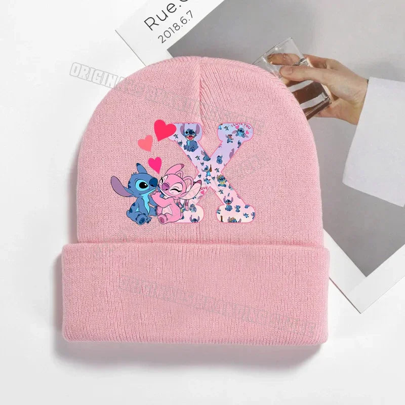 Stitch Winter Hats for Women Men Beanies Knitted Solid Cute Hat Girls Autumn Female Beanie Caps Warmer Bonnet Ladies Casual Cap
