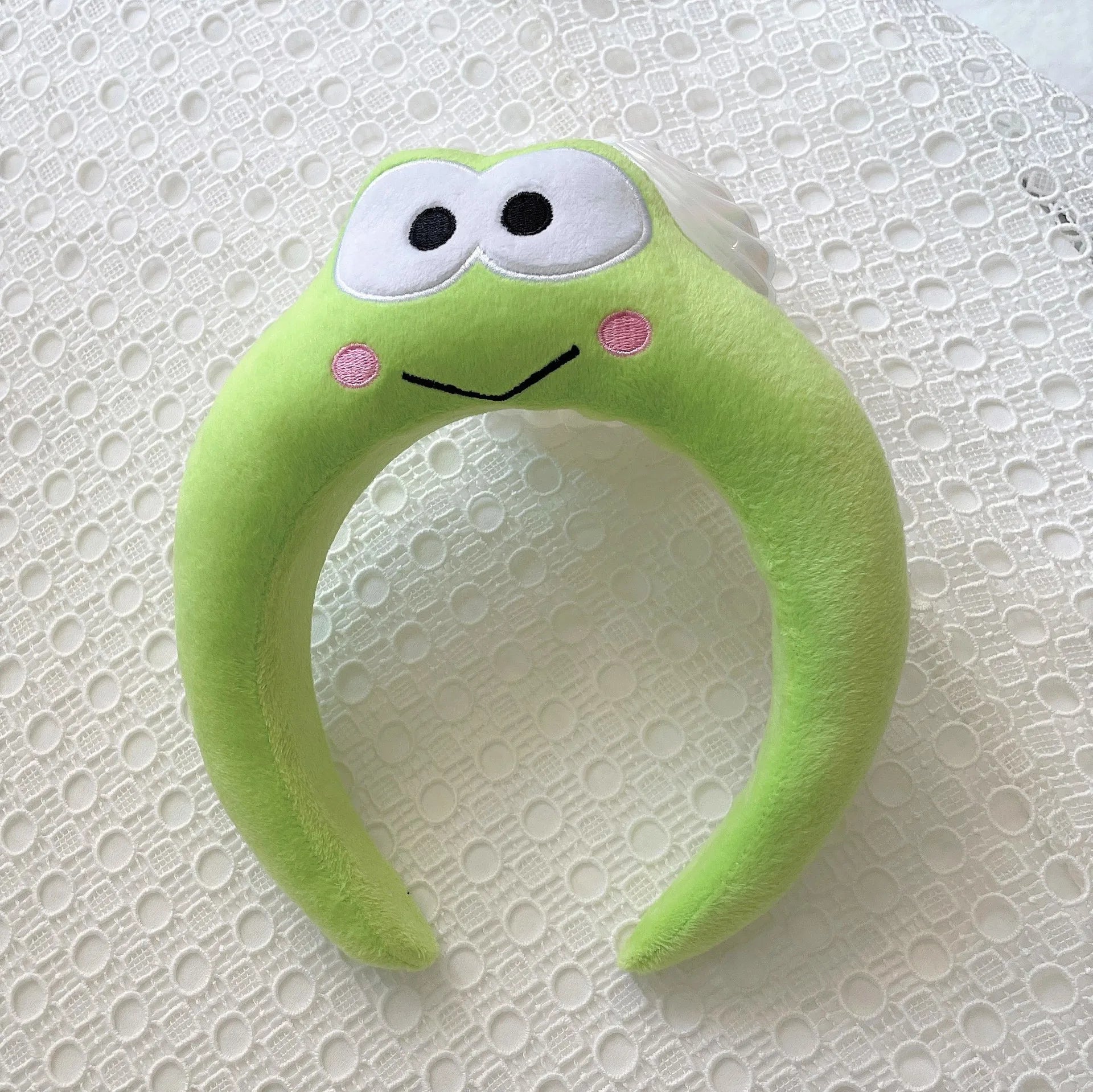 Sanrio Headband Hello Kitty Frog Cute Anime Girl Heart Hair Accessories Women Ornament Toys Girl Charm Gift