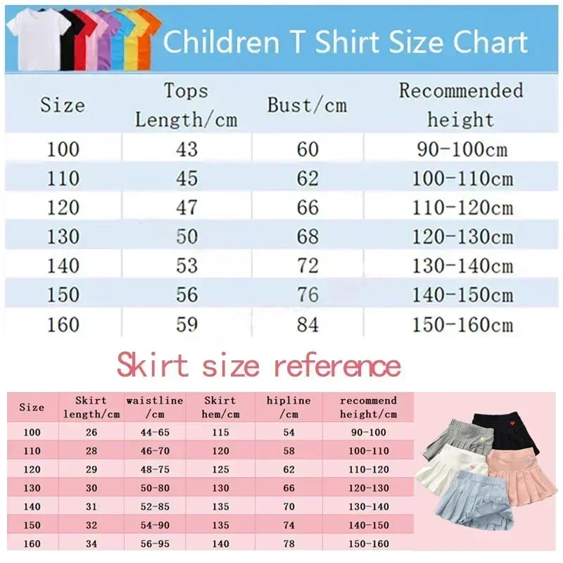 2025 Lilo Stitch T-shirts Skirt Set Kawaii Cartoon Number Kids Casual Short Sleeves Tops Summer Girl Clothes Dress Birthday Gift