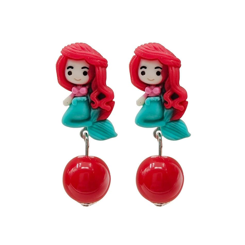 Mermaid Princess Girl Dress Movie Style Costume Kids Stage Costume Girls Fish Scale Decoration Sequins Big Bow Tutu Gown