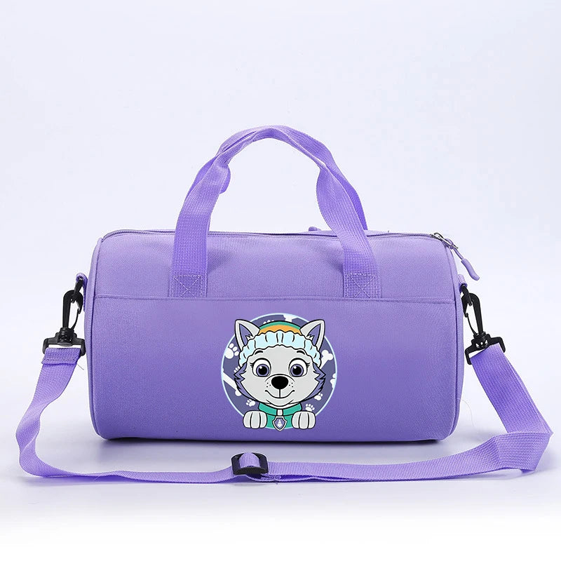 PAW Patrols Kids Cute Barrel Duffel Bag Children Anime Printed Travel Bag Boy Cartoon Fashion Luggage Girl Casual Handbags Gifts
