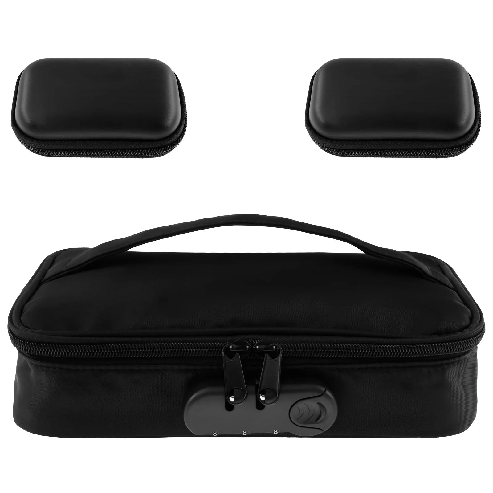 Lockable Toy Storage Bag Locking Storage Box Toy Organizer Case Organizer Container with Lock Box Travel Game Bag for Women Men