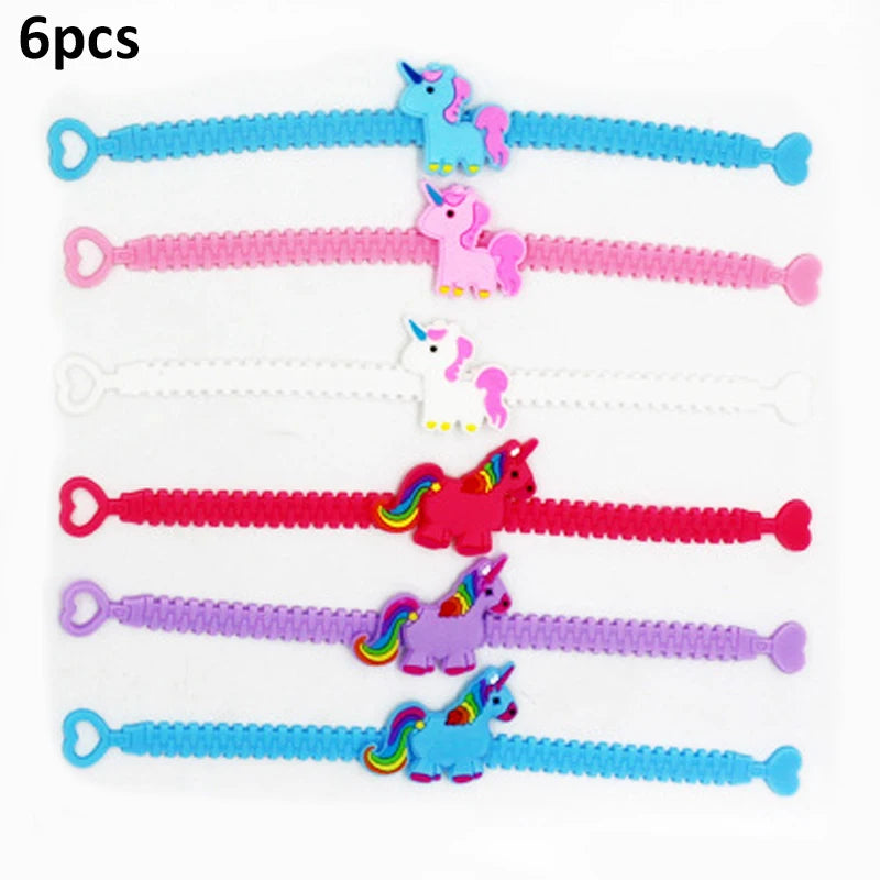 Unicorn Decoration For Birthday Girl Happy Birthday Unicorn Them Deco Kit Tableware Background Banner Balloons Supplies For Kids