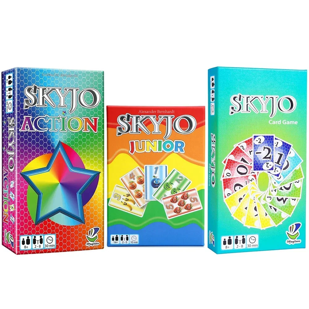 SKYJO By Magilano - The Entertaining Card Game For Kids And Adults. The Ideal Ga Board Game SKYJO ACTION