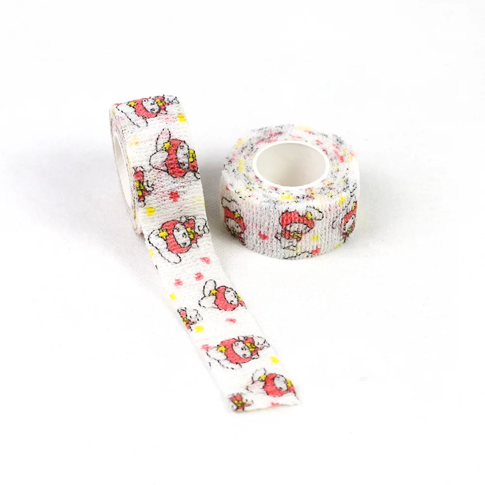 Anime Sanrio Hello Kitty Adorable Cartoon Bandages Protector Care Guard Bandage for Student Cute Stationery Tape Girls Gift