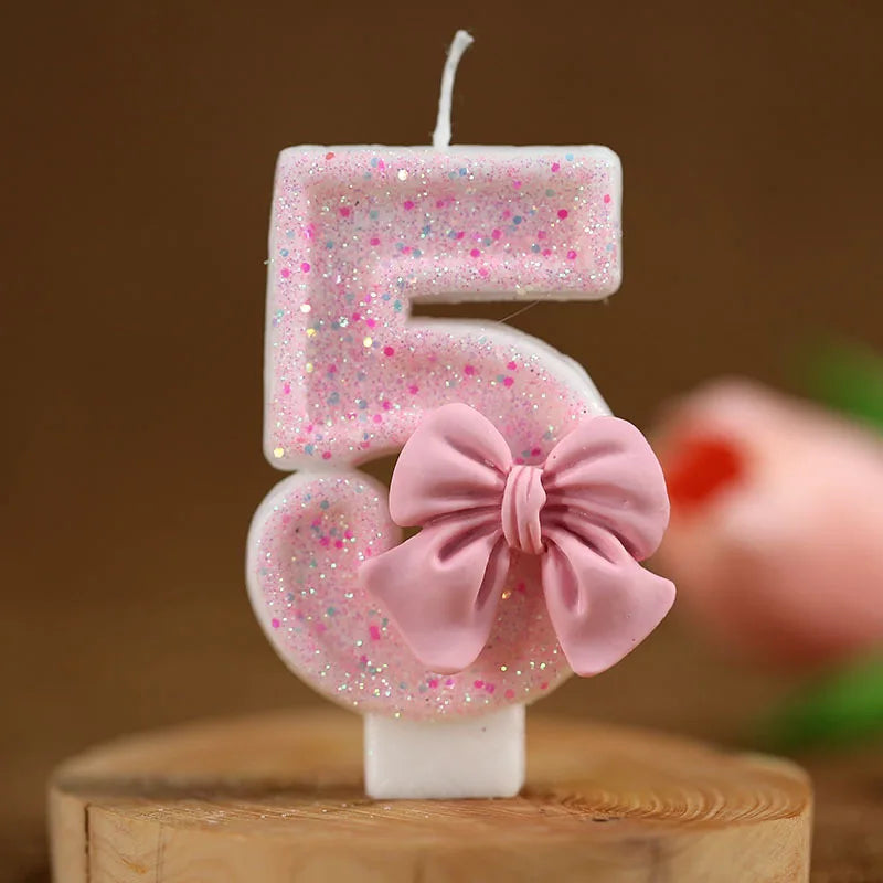 Sparklers Birthday Candle 1 Years Pink Unicorn Original Birthday Candles for Cake Blue Children's Birthday Candle