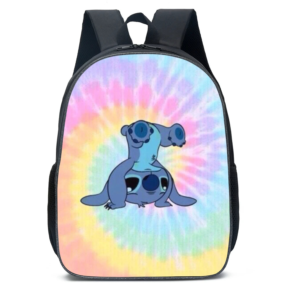 MINISO Lilo & Stitch Angel Cosplay Costume Backpack Computer School Bag Xmas Gift