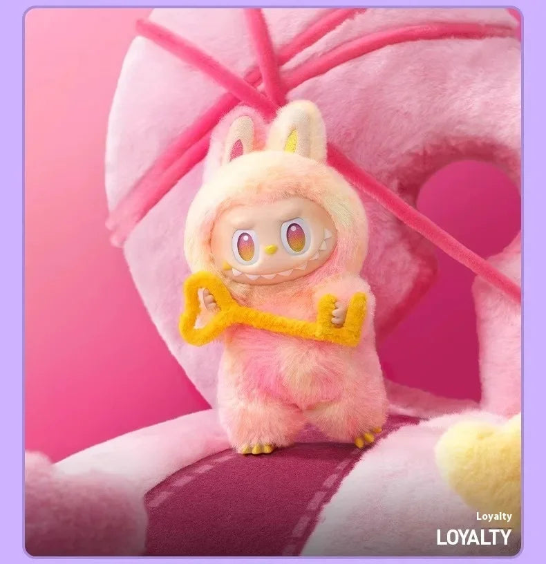 New Labubu Have A Seat Series BIG INTO ENERGY PVC Pendant Doll Model Kawaii The Monsters Blind Box Gift Labubu Macaron 3rd